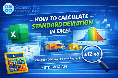 How to Calculate Standard Deviation in Excel Easily - Scientific Calculator Online