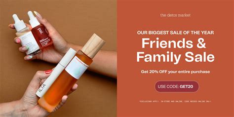 Friends and Family Sale | The Detox Market - Canada