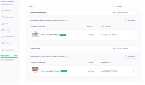Image result for SendGrid Email Template Examples
