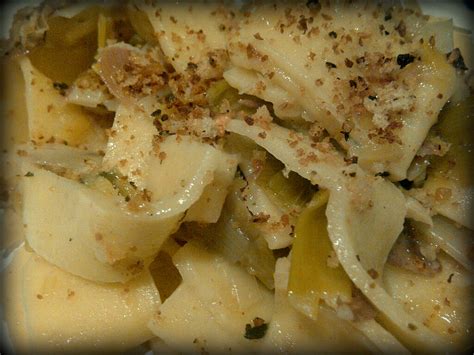 Vanessa's Bazaar: Jamie Oliver's Proscuitto and Leek Pasta