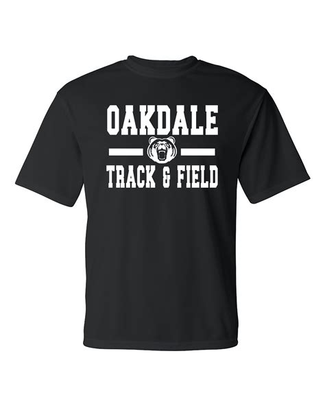 Oakdale Track & Field Bear Head Performance Shirt- (OHS) – Bella Bean ...
