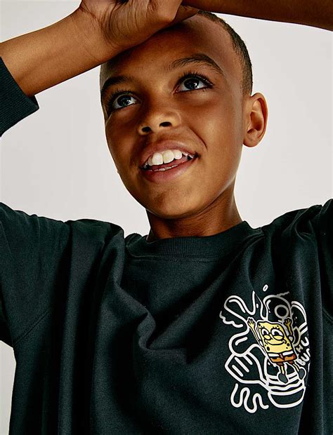 Buy Doodle Boy™ x SpongeBob SquarePants™ Long Sleeve Top (2-16 Yrs) at ...