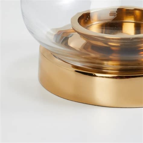 Buy Selena Glass Hurricane Candle Holder from Home Centre at just INR ...