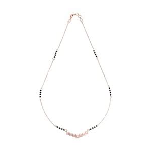 Buy Kushal's Fashion Jewellery White Rose Gold Plated Casual Zircon ...