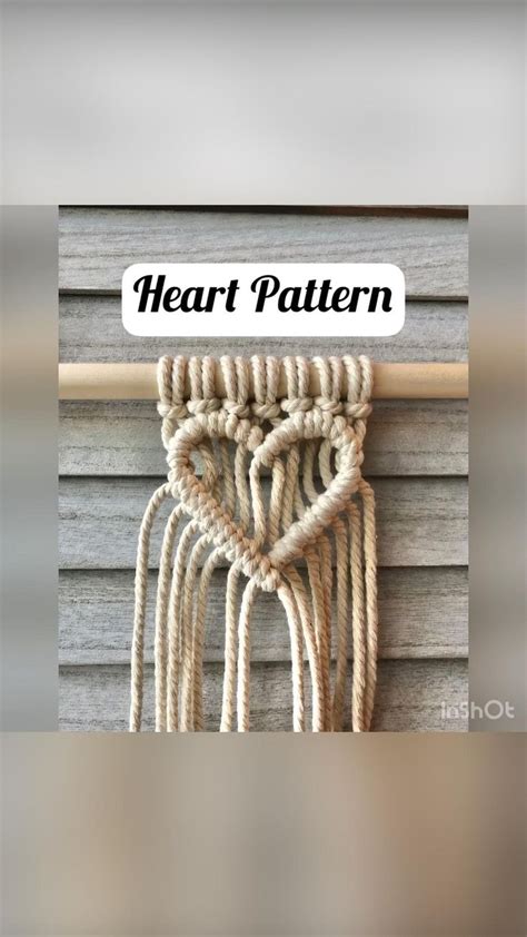 Rezultat imagine pentru Macrame Heart Pattern