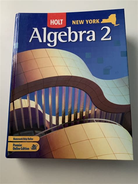 Holt Algebra 2 Textbook