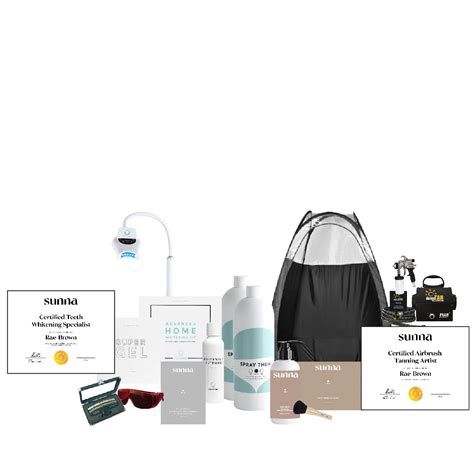 SunnaTan Starter Packages + Training - Sunna
