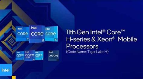 Intel's new 11th Gen Core H-Series processors bring desktop-class ...