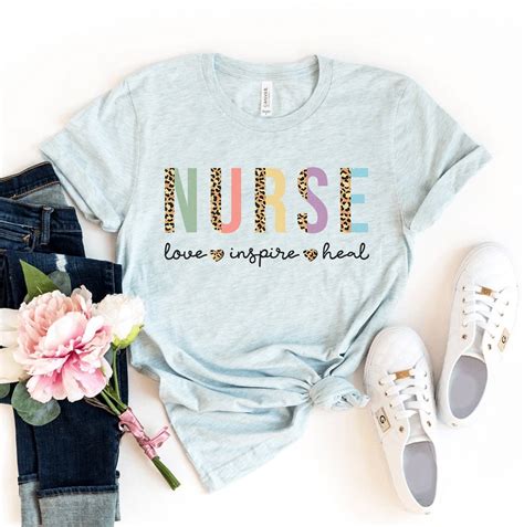 Nurse T-shirt Appreciation Tshirt Christmas Gift For Rn Women's Cna Top ...