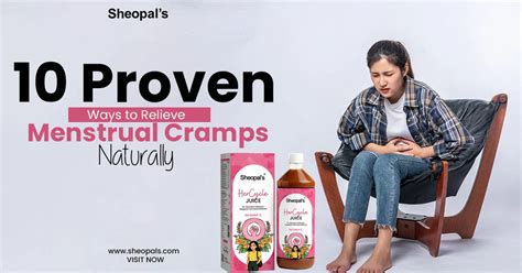 10 Proven Ways to Relieve Menstrual Cramps Naturally – Sheopals