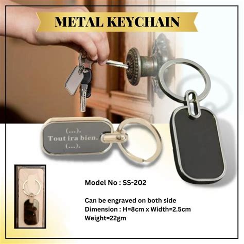 Metal Keychain - Customized Metal Key-Chain, SS-202 Wholesale Sellers ...