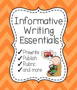 Informative Writing Essentials {Informative and Expository Writing}