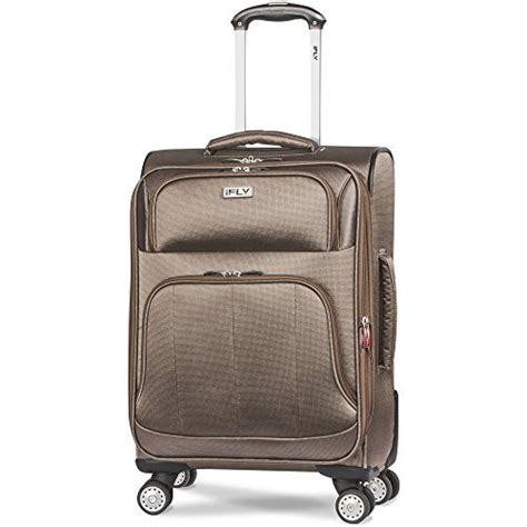 iFLY Luggage iFLY Soft-Sided Carry On Luggage Prestige 20", Gold Carry ...