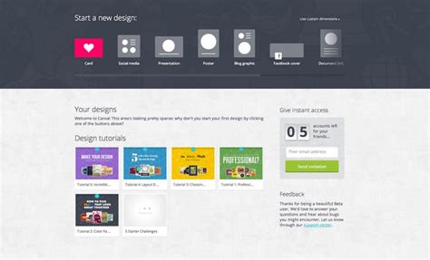 Great place to make online shareable graphics! https://www.canva.com ...