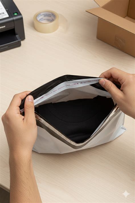 Courier Tamper Proof Bag 100 pieces 6X9 With POD – KnowHowArtCraft