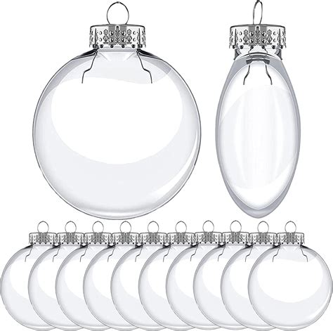 Clear Craft Ornaments