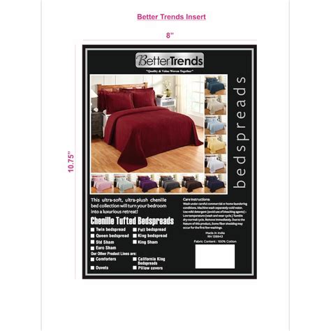 Better Trends Ashton Natural Euro Cotton Pillow Case in the Pillow ...