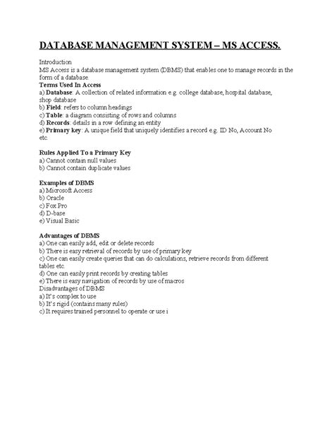 Image result for Program Management Database MS Access