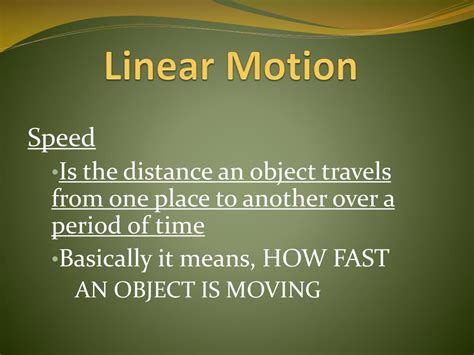 Image result for Linear-Motion Definition