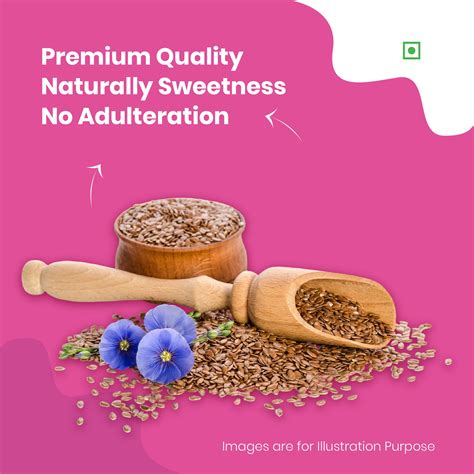 41Foods Premium Flax Seeds - Alsi Seeds I Rich in Fiber & Omega -3 ...