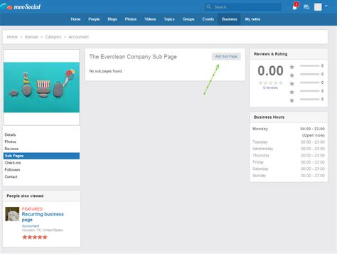 Image result for WordPress Sub Page