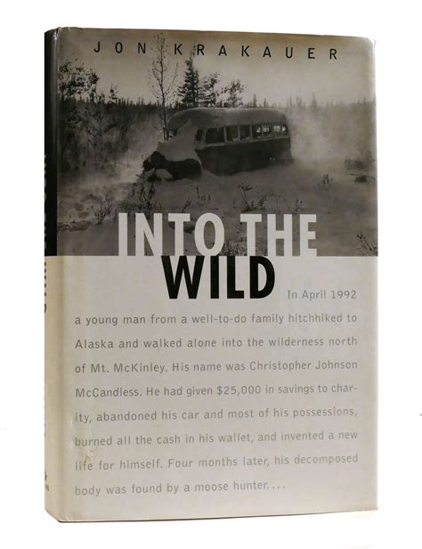 INTO THE WILD | Jon Krakauer | First Edition; Third Printing