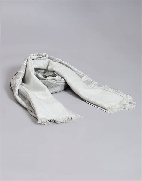 Buy Women Off White Self Design Stole Online in India - Monte Carlo