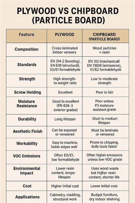 Plywood vs Chipboard (Particle Board): A Detailed Comparison 2025 – Ply ...