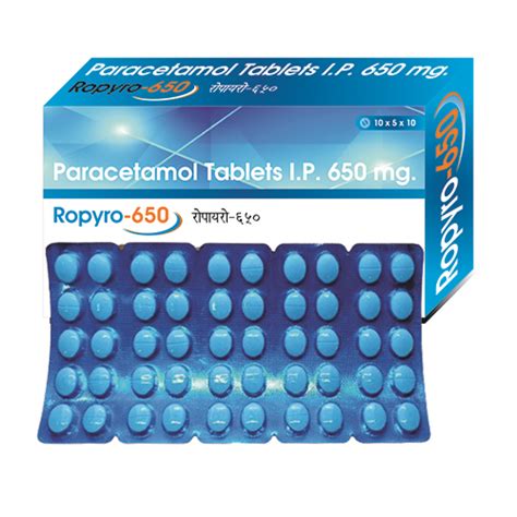 Ropyro-650 Tablets Rosette Pharmaceuticals