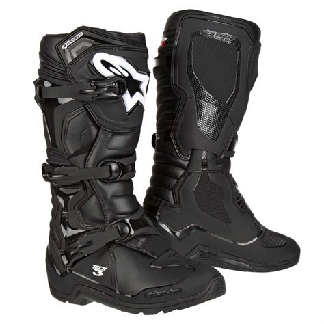 Alpinestars MX Boots Tech 3 Enduro Black | Maciag Offroad