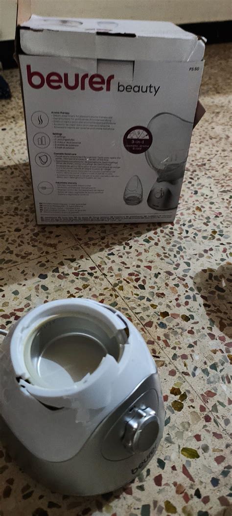 Beurer Fs50 Facial Sauna and Steam Inhaler (White), Medium (605.00 ...