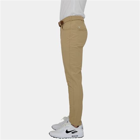 Shop Tour Mens Slim-Fit Golf Pants: Khaki | Avalon Golf Apparel