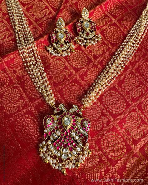 Reversible Necklace Set | Sakhi Fashions – sakhifashions