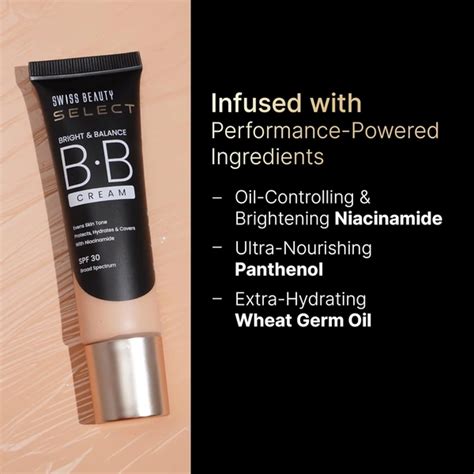 Swiss Beauty Select Bright & Balance Multifunctional Luminous BB Cream ...