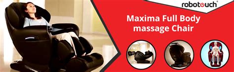 RoboTouch Maxima Luxury Full Body Zero Gravity Massage Chair (Black ...