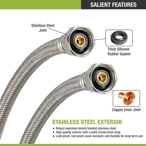 Nozzle Connection Pipe 18” (304 Steel) - LIPKA | Lipka Home