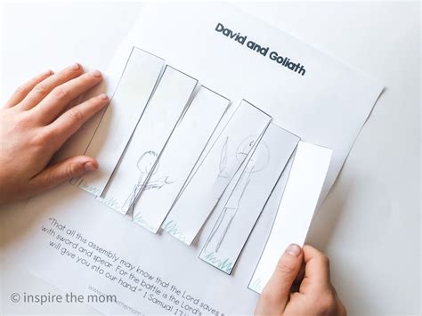 5 David and Goliath Craft Ideas - Free Printable Templates