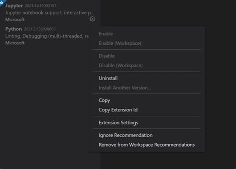 Python Select Interpreter 的图像结果