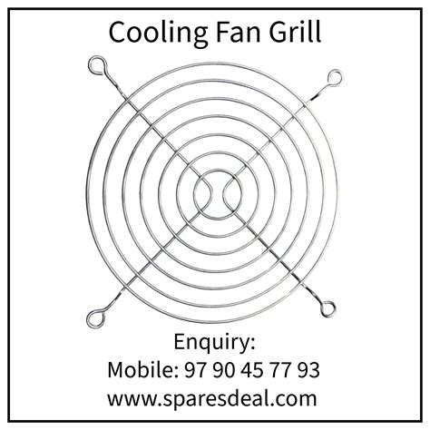 4 Inch Fan Grill Metal Guard | PC Cabinet Cooling Fan Protector – https ...