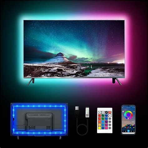 APEX HDMI Sync TV Backlight for All TV Sizes (Upto 90 inches) : Amazon ...