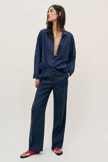 Women´s Blue Shirts | ZARA India