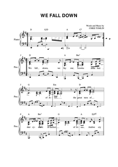 We Fall Down Tutorial 的图像结果