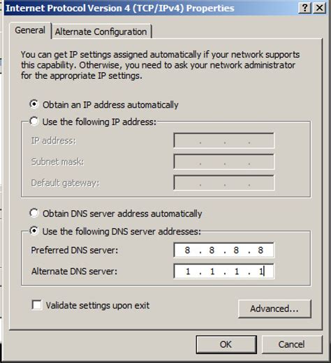 Image result for Internet Protocol Version 4 IPv4 Properties