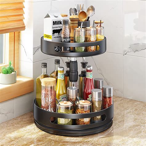 Revolving Cabinet Organizer | Cabinets Matttroy