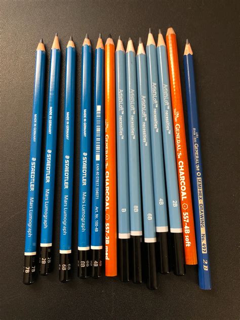 HB Pencils, B Pencils, H Pencils: Graphite Scale Explained