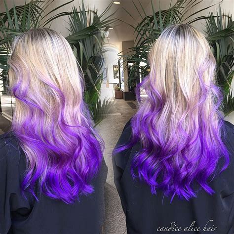 Purple Hair Color Ideas For Blonde Hair at Andy Summer blog