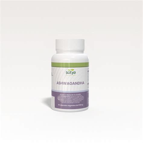 Ashwagandha 60 cápsulas vegetales de 570mg – Sotya