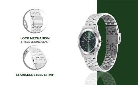 Titan Karishma Zing Quartz Analog Green Dial Stainless Steel Strap ...