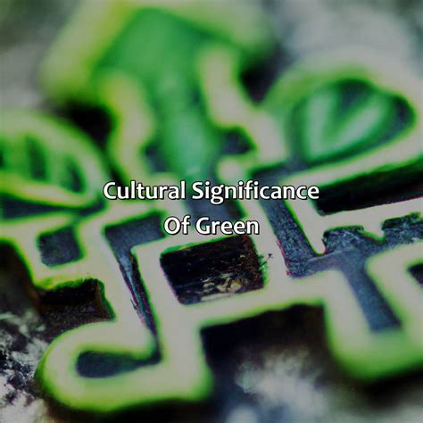 What Does The Color Green Mean? - colorscombo.com