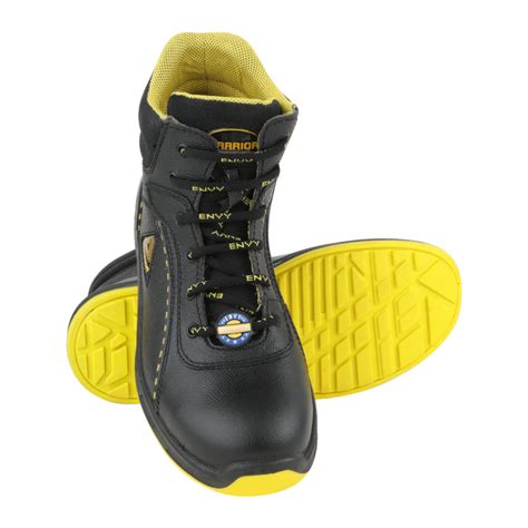 Buy Ankle Boot Black Steel Toe Safety Boots for Men EARTH-BOOT